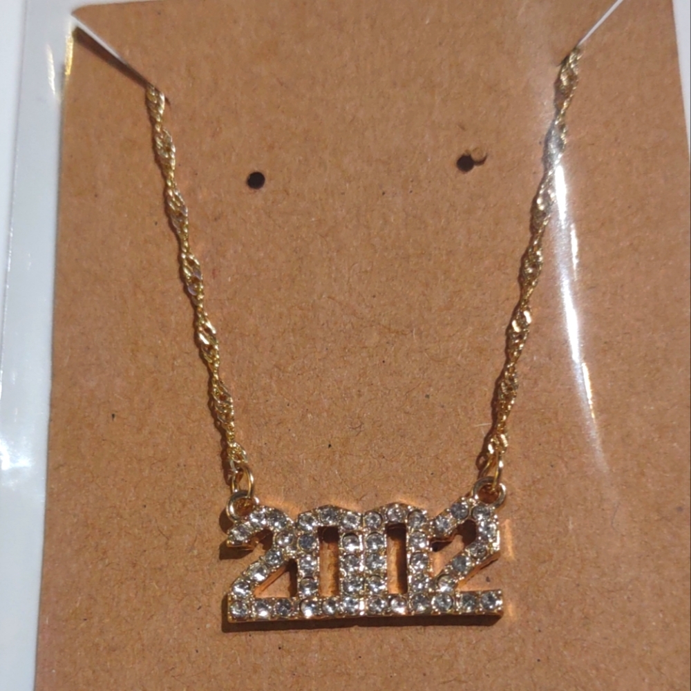 NWT BP. “2002” Gold Chain Necklace 19 Inch With Lobster Clasp